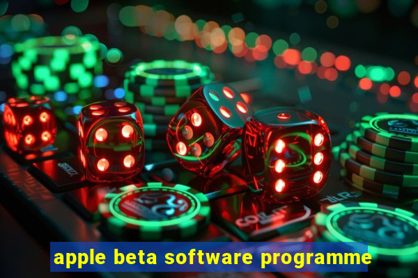 apple beta software programme